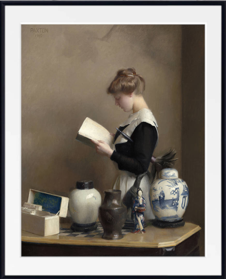 The House Maid, William McGregor Paxton Fine Art Print