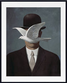 Rene Magritte Fine Art Print : Man in a Bowler Hat