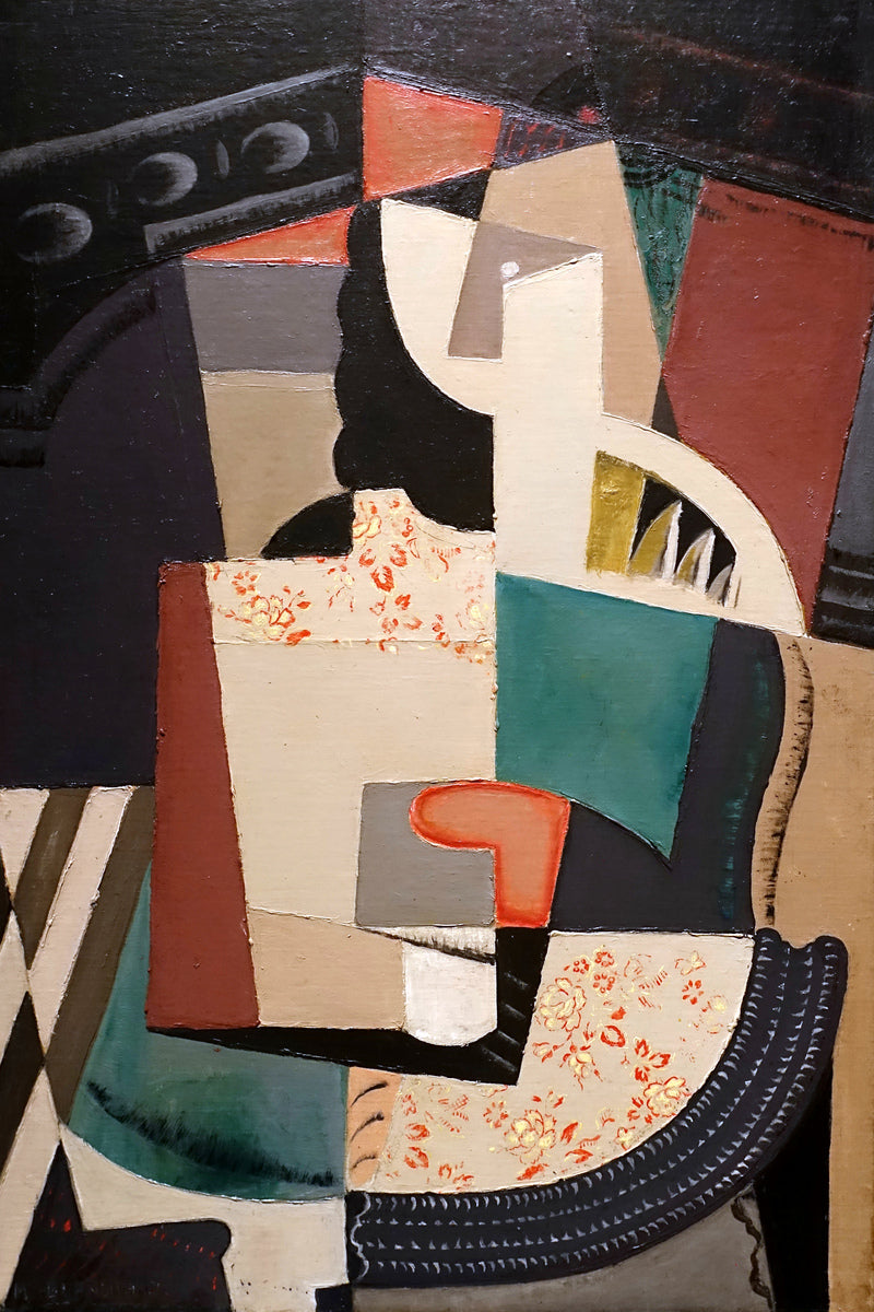 Femme Assise (Seated Woman) by Maria Blanchard — unframed
