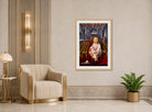 Fillette Assise (dans la Salle aux Bancs) (1925) by Maria Blanchard — art deco roomset