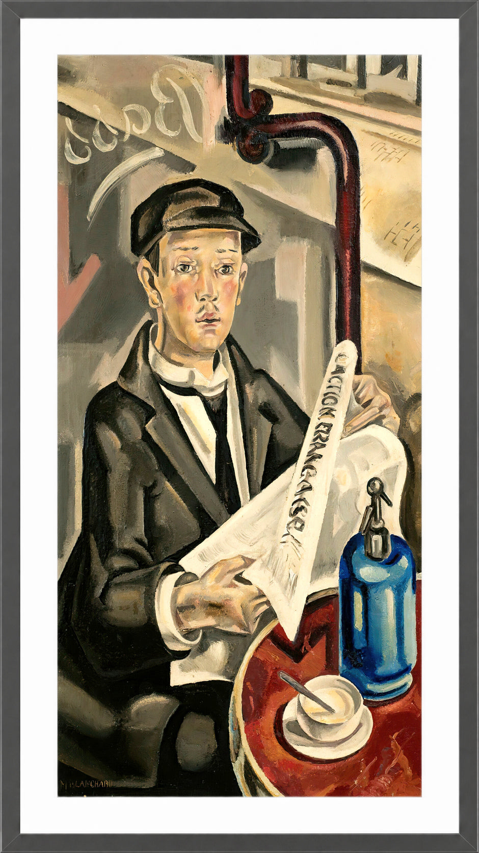 Le Camelot du Roy (1924–1925) by Maria Blanchard — dark grey frame