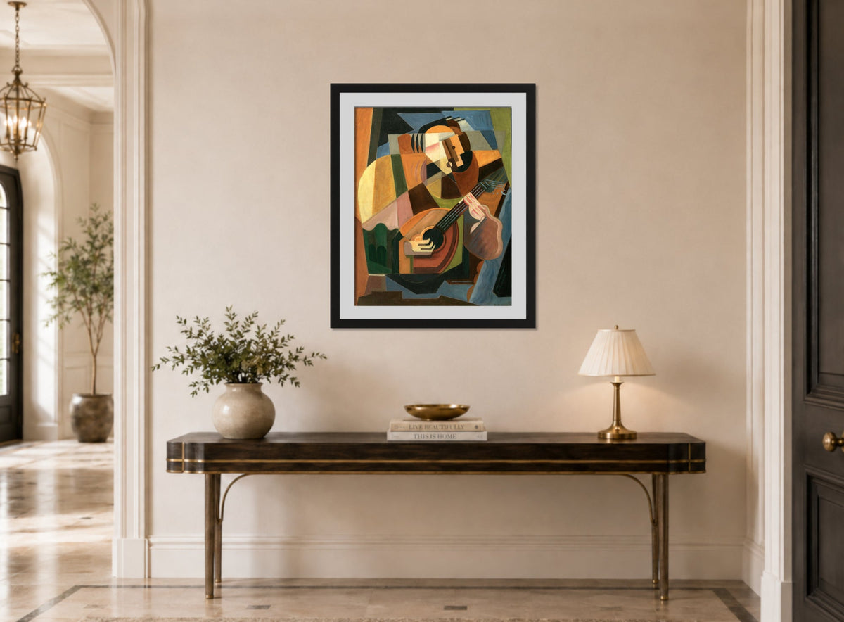 Le Joueur de Luth (1917–1918) by Maria Blanchard — hallway