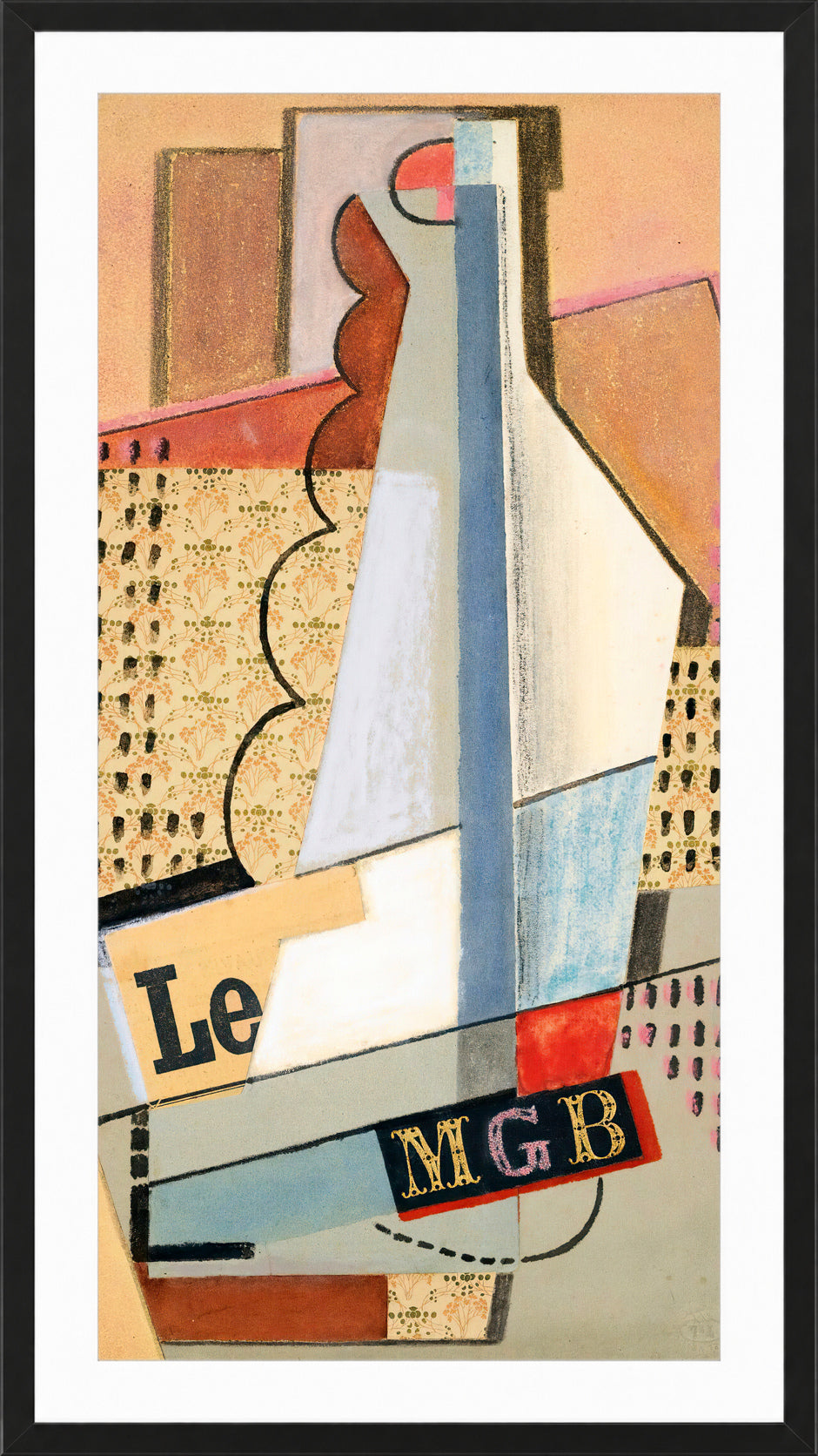Le Monogramme (1916) by Maria Blanchard — black frame