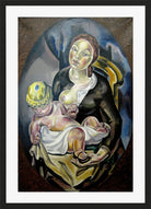 Maternité (1924) by Maria Blanchard — black frame