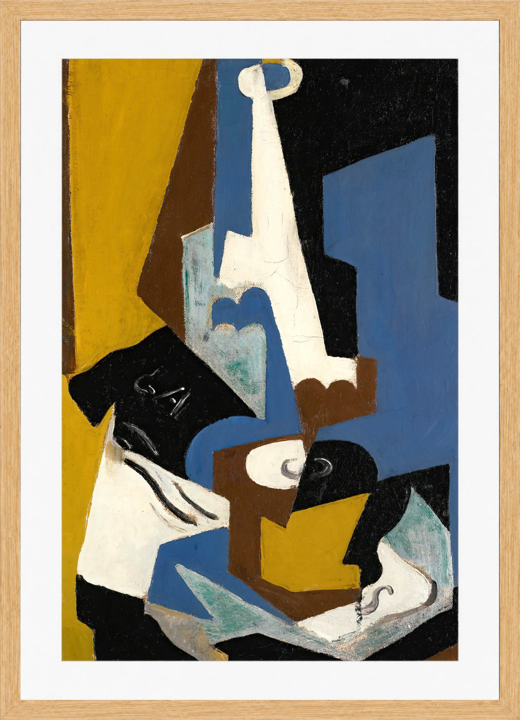 Nature Morte (1918) by Maria Blanchard — oak frame