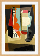 Nature Morte Cubiste (1917) by Maria Blanchard — oak frame