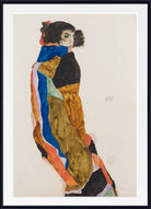 Moa, Cabaret Dancer, Egon Schiele Fine Art Print