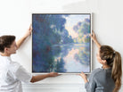 Claude Monet Prints – Morning on the Seine Near Giverny (1897)