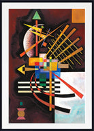 Wassily Kandinsky Fine Art Print, Top Left Abstract