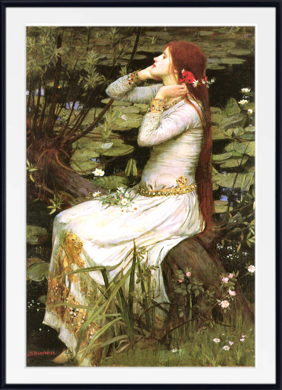 John William Waterhouse Fine Art Print, Ophelia