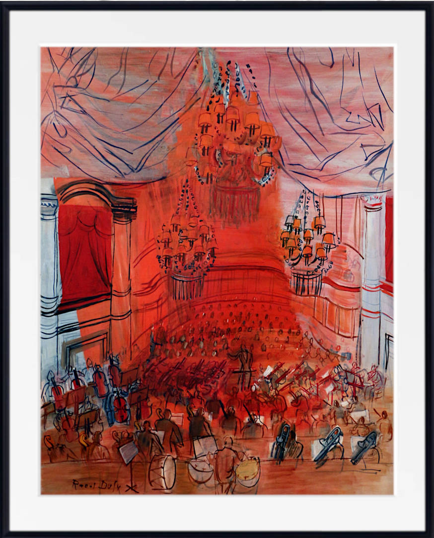 Red Orchestra by Raoul Dufy