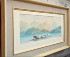 Victorian Watercolour, Framed Original Painting The Lake District by Edwin Earp