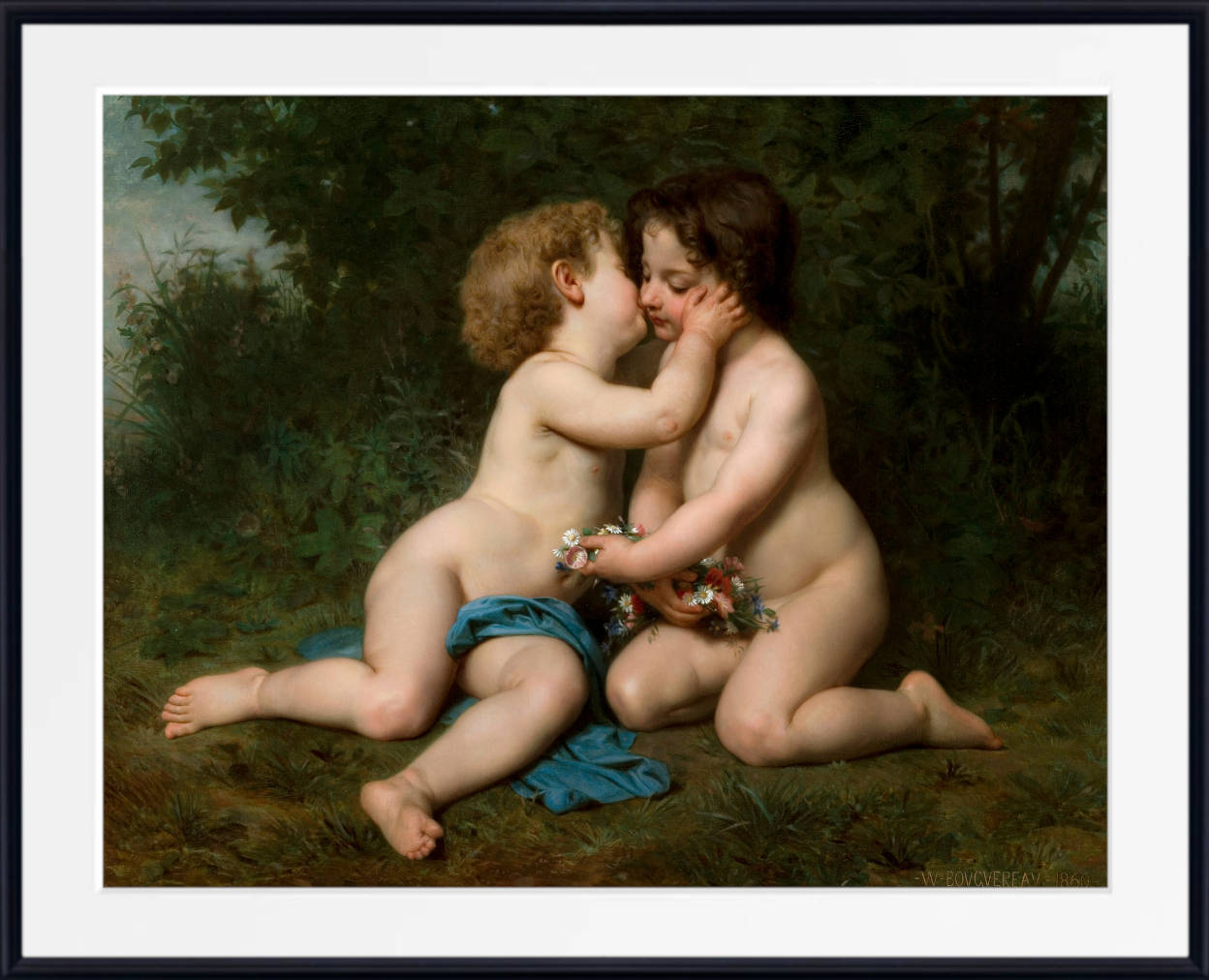 William-Adolphe Bouguereau, Fine Art Print : Peace