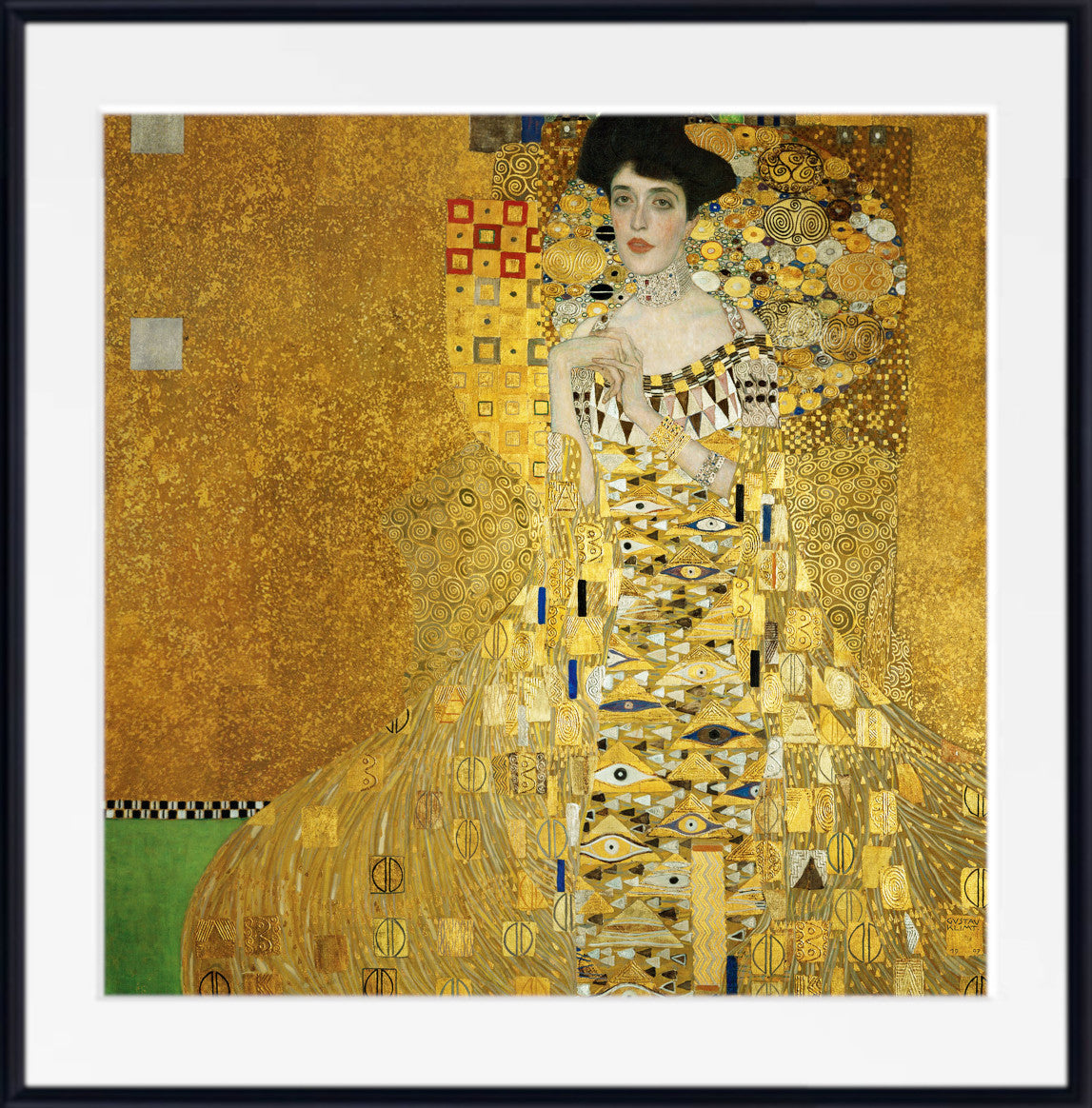 Gustav Klimt Fine Art Print, Portrait of Adele Bloch Bauer