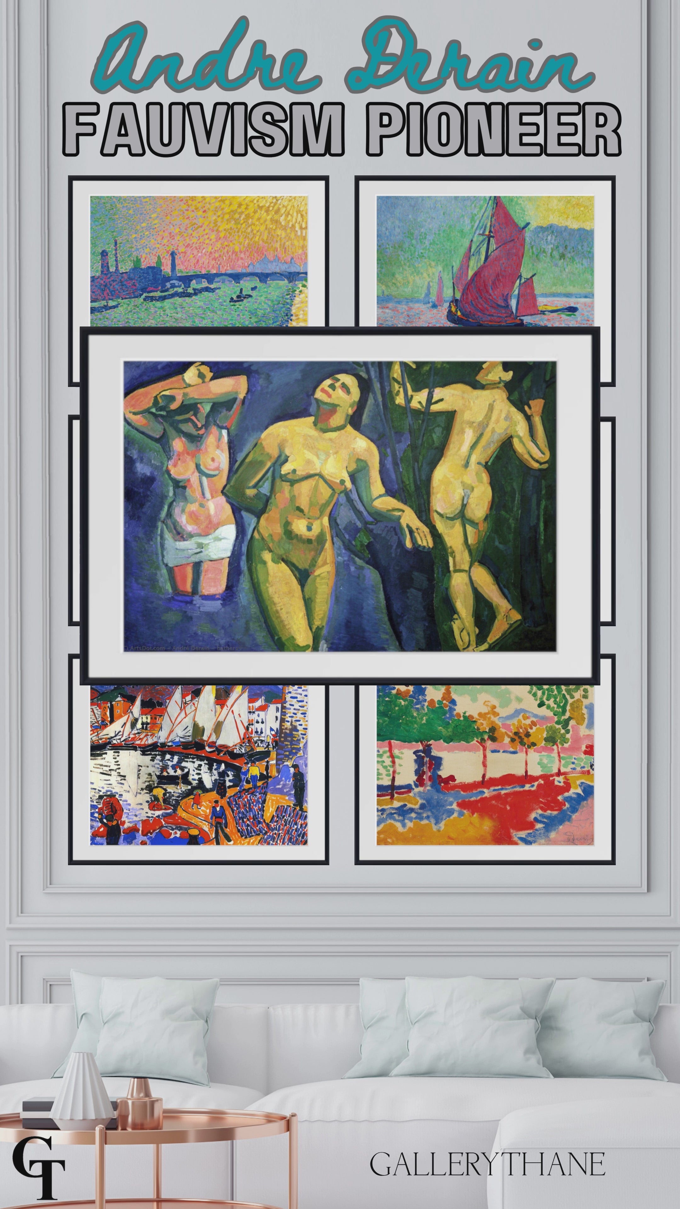 Andre Derain - showcase of Fauvism Art