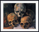 Paul Cézanne Post-Impressionist Fine Art Print, Pyramid of Skulls