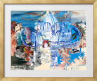 Raoul Dufy Print, 016 Carnaval à Nice (1938)_10x8 in a gold frame