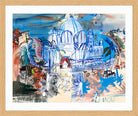 Raoul Dufy Print, 016 Carnaval à Nice (1938)_10x8 in an oak frame