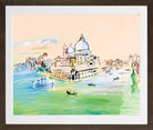 Raoul Dufy Print, 028 Customs Point, Venice (1938)_10x8 in a brown frame