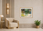 Raoul Dufy Print, 032 Etude pour le Dimanche_10x8 displayed in an Art Deco interior