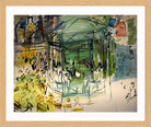 Raoul Dufy Print, 032 Etude pour le Dimanche_10x8 in an oak frame