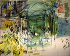 Raoul Dufy Print, 032 Etude pour le Dimanche_10x8 as an unframed print
