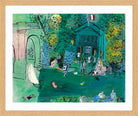 Raoul Dufy Print, 046 La Marne (1925)_10x8 in an oak frame