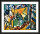 Raoul Dufy Print, 060 Le jardin abandonné (1945)_10x8 in a black frame