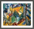 Raoul Dufy Print, 060 Le jardin abandonné (1945)_10x8 in a dark grey frame