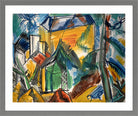 Raoul Dufy Print, 060 Le jardin abandonné (1945)_10x8 in a light grey frame