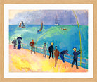 Raoul Dufy Print, 065 LES PÊCHEURS (1907)_10x8 in an oak frame