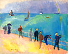 Raoul Dufy Print, 065 LES PÊCHEURS (1907)_10x8 as an unframed print