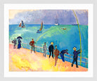Raoul Dufy Print, 065 LES PÊCHEURS (1907)_10x8 in a white frame