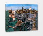 Raoul Dufy Print, 130 Vence_10x8 as a ready-to-hang canvas panel