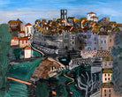 Raoul Dufy Print, 130 Vence_10x8 as an unframed print