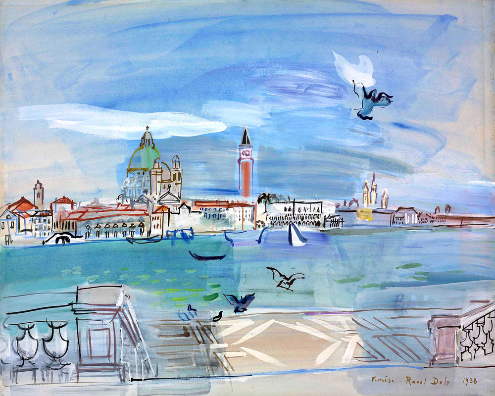 Raoul Dufy Print, 131 Venice (1938)_10x8 as an unframed print