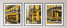 Pop Art Print - Set of 3 Paris Cafe Prints