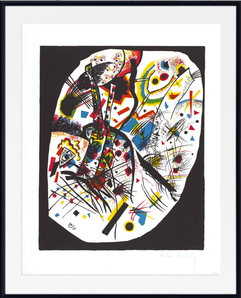 Wassily Kandinsky Abstract Fine Art Print, Small Worlds III