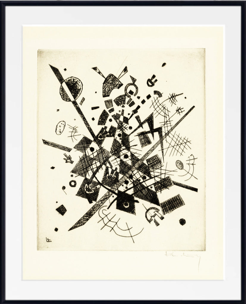 Wassily Kandinsky Abstract Fine Art Print, Small Worlds IX