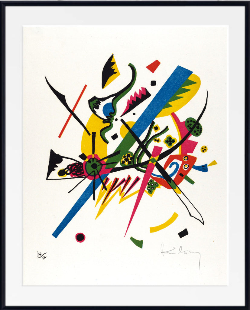 Wassily Kandinsky Abstract Fine Art Print, Small Worlds I