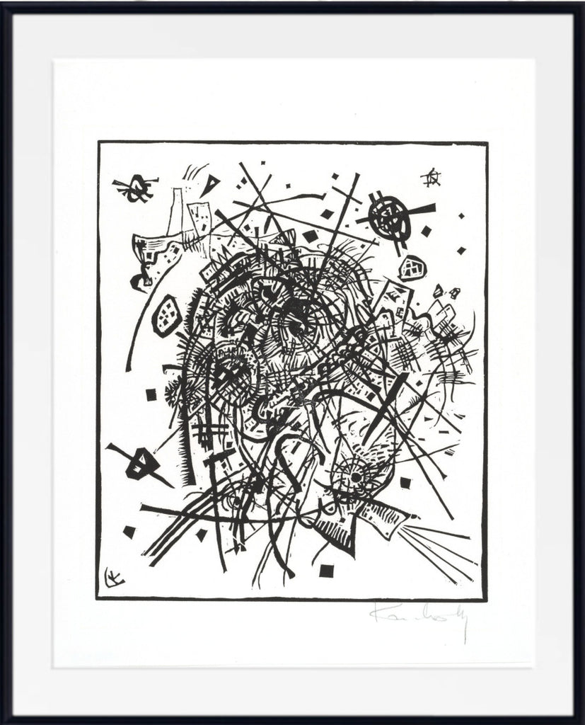 Wassily Kandinsky Abstract Fine Art Print, Small Worlds VIII