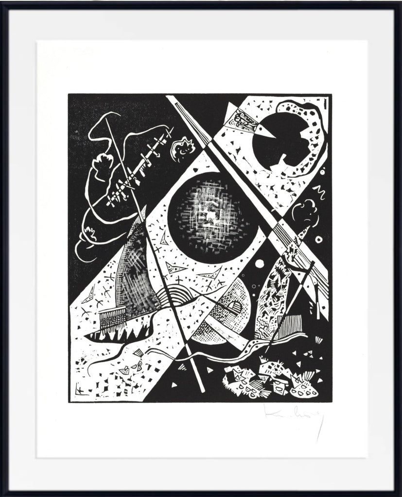 Wassily Kandinsky Abstract Fine Art Print, Small Worlds VI