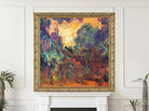 Claude Monet – The Artist's House, View from the Rose Garden (1922–24)