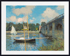 Claude Monet Fine Art Print, The Bridge at Argenteuil