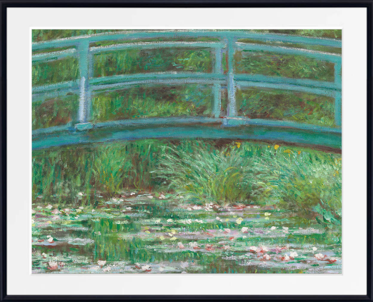 Claude Monet Fine Art Print, The Japanese Footbridge