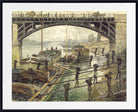 Claude Monet Fine Art Print, The Coalmen