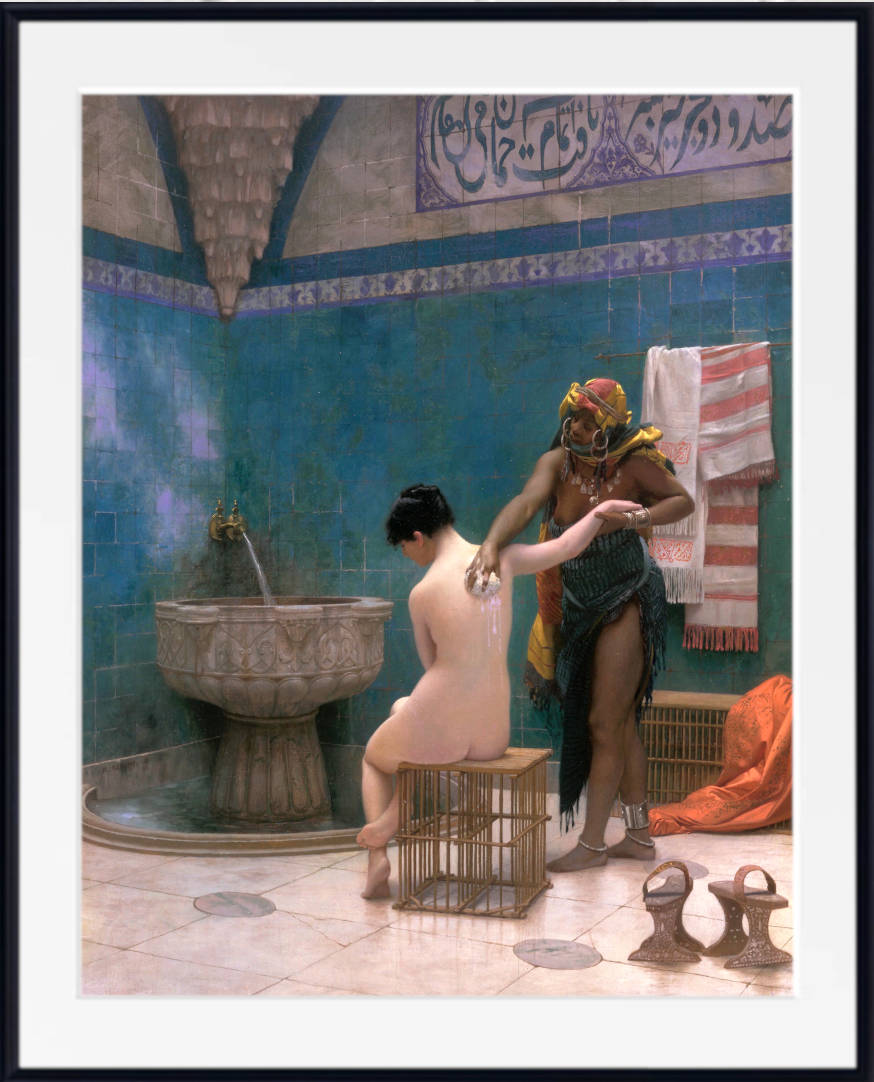 Jean-Léon Gérôme Fine Art Print : The Bath