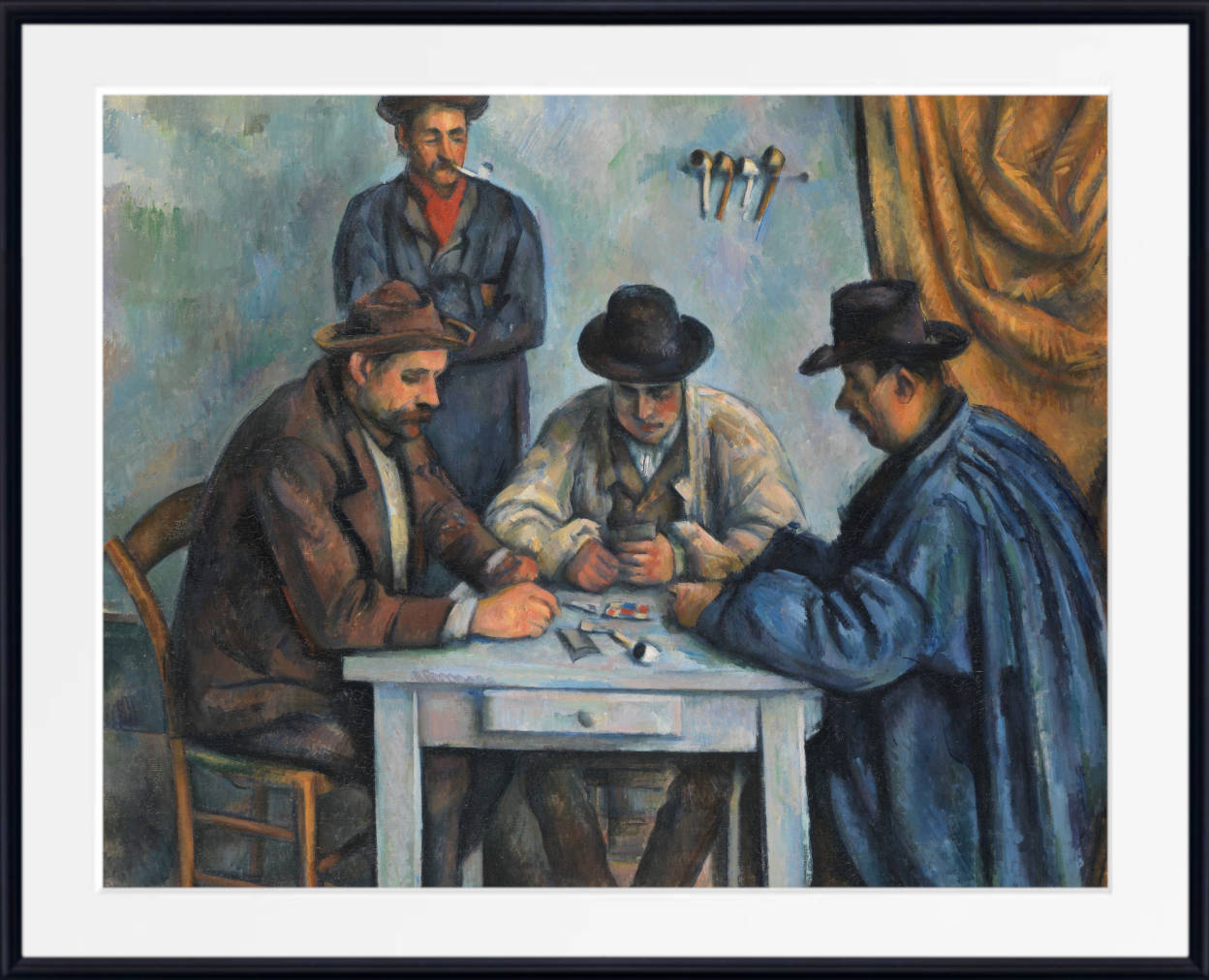 Paul Cézanne Post-Impressionist Fine Art Print, The Card Players