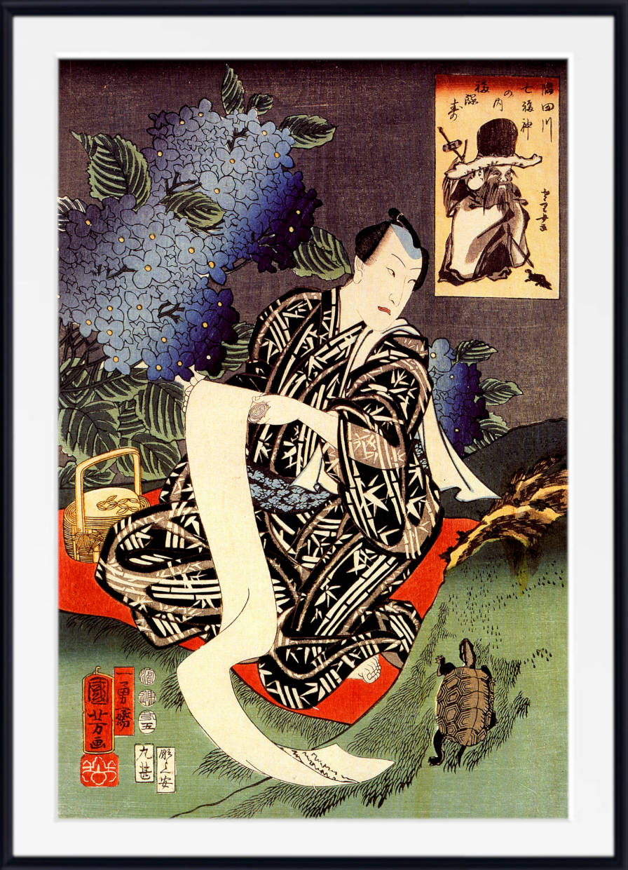 Utagawa Kuniyoshi, Japanese Print, Shimamura DanjoTakanori