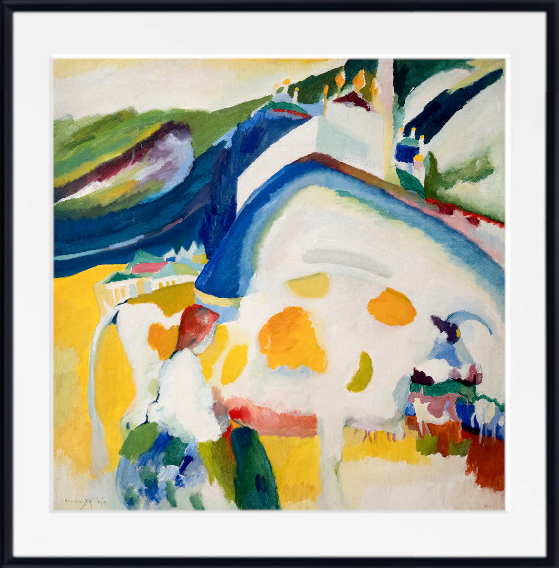 Wassily Kandinsky Fine Art Print, The Cow